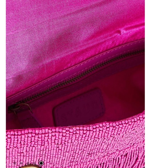 NWOT STAUD Tommy Beaded Fringe Shoulder Bag - Sold Out everywhere! - Picture 5 of 5
